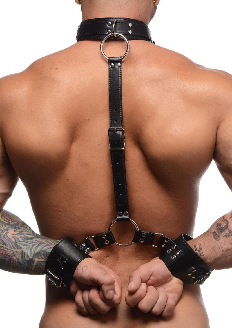 Strict Adjustable Neck to Wrist Restraints STRICT