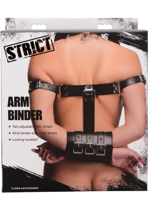 Load image 1 in gallery view. Strict Arm Binder - Black