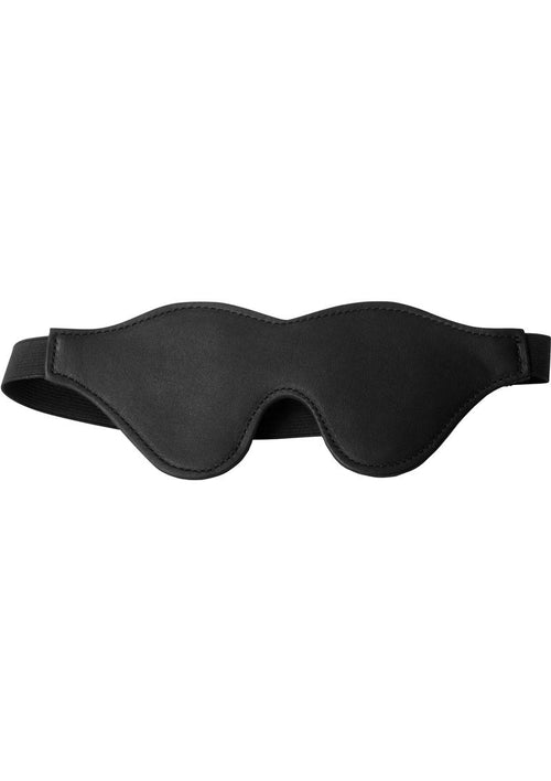 Load image 1 in gallery view. Strict Black Fleece Lined Blindfold - Black