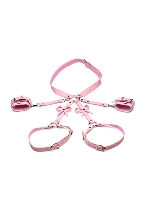 Load image 1 in gallery view. Strict Bondage Harness with Bows - Its Cassidy Bybee