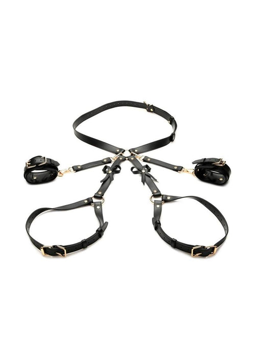 Load image 1 in gallery view. Strict Bondage Harness with Bows - Its Cassidy Bybee