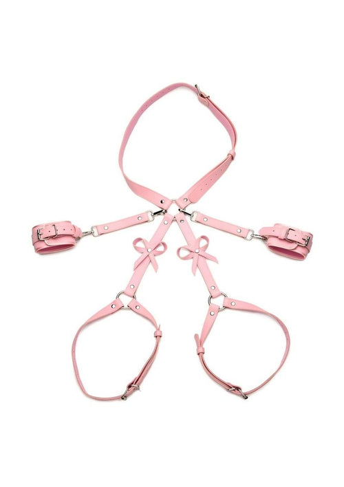 Load image 1 in gallery view. Strict Bondage Harness with Bows - Its Cassidy Bybee