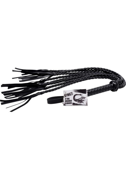 Load image 1 in gallery view. Strict Braided Flogger - Black