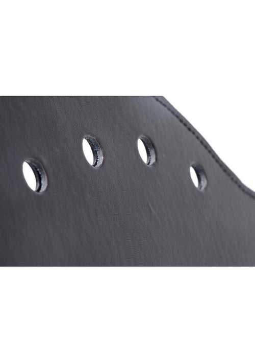 Load image 1 in gallery view. Strict Deluxe Rounded Paddle with Holes - Black