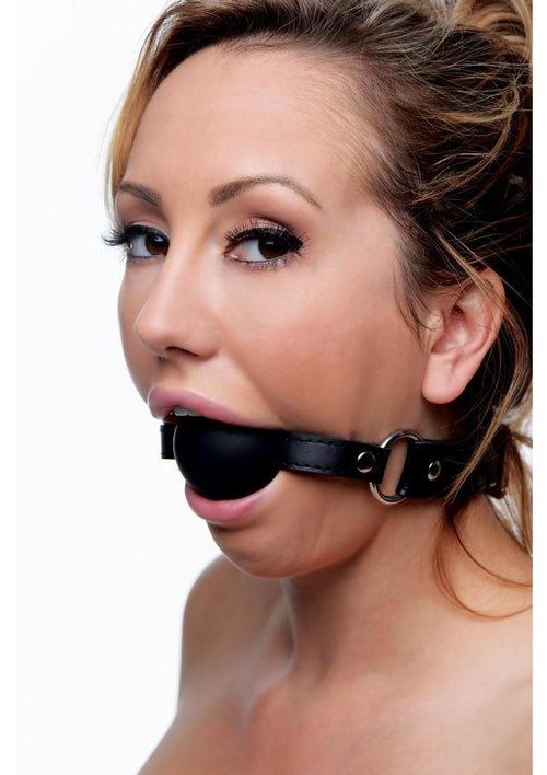 Load image 1 in gallery view. Strict XL Silicone Gag Ball STRICT