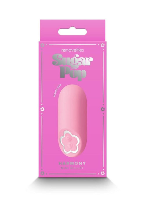 Load image 1 in gallery view. Sugar Pop Harmony Rechargeable Silicone Mini Vibrator - Pink