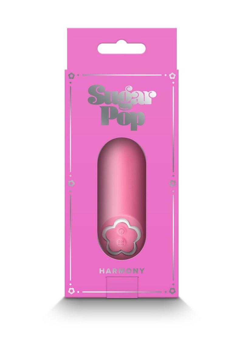 Sugar Pop Harmony Rechargeable Silicone Mini Vibrator Sugar Pop
