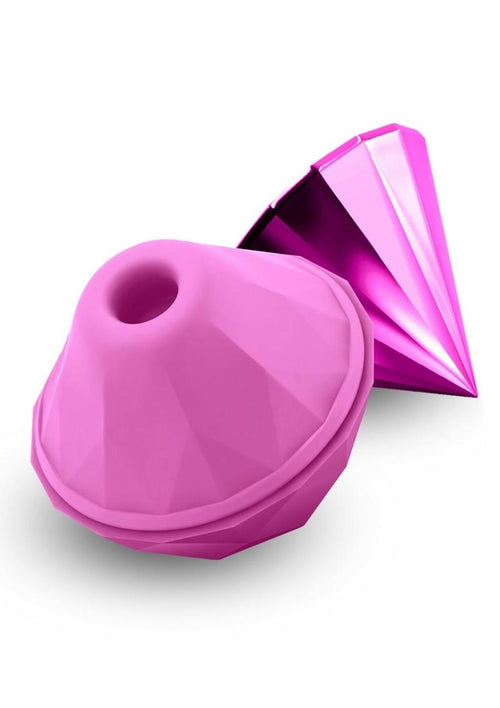 Load image 1 in gallery view. Sugar Pop Jewel Rechargeable Silicone Clitoral Stimulator - Pink