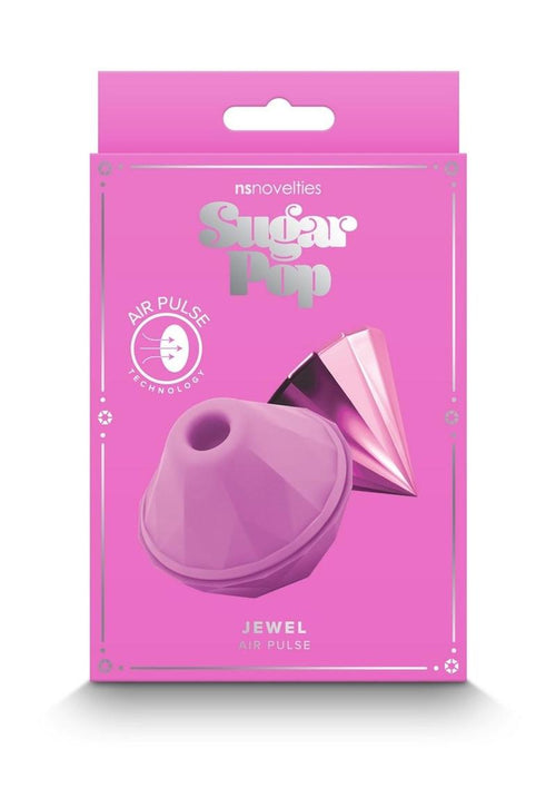 Load image 1 in gallery view. Sugar Pop Jewel Rechargeable Silicone Clitoral Stimulator - Pink