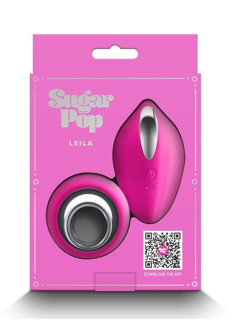 Sugar Pop Leila Rechargeable Silicone Panty Vibe Sugar Pop