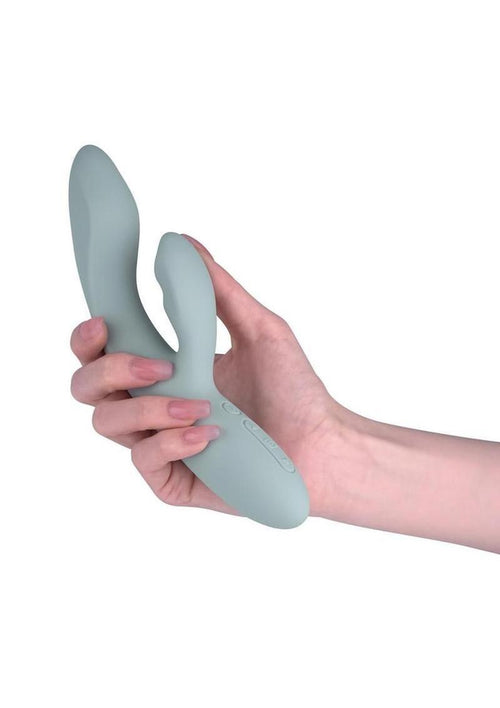 Load image 1 in gallery view. Svakom Chika Rechargeable Silicone App Compatible Interactive Rabbit Vibrator Svakom
