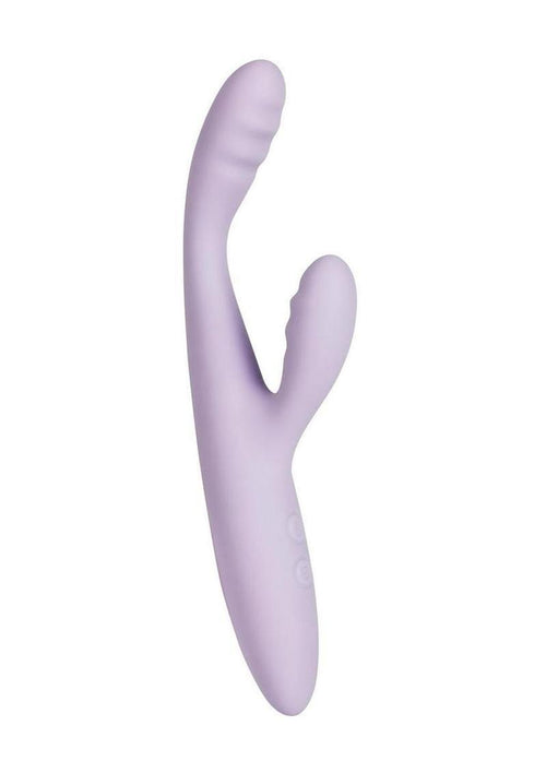Load image 1 in gallery view. Svakom Cici Plus 2 Rechargeable Silicone App Controlled G-Spot Warming Vibrator - Lavender/Purple