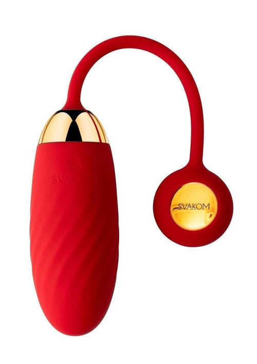 Load image 1 in gallery view. Svakom Ella Neo Silicone Interactive Bullet Vibrator - Gold/Red