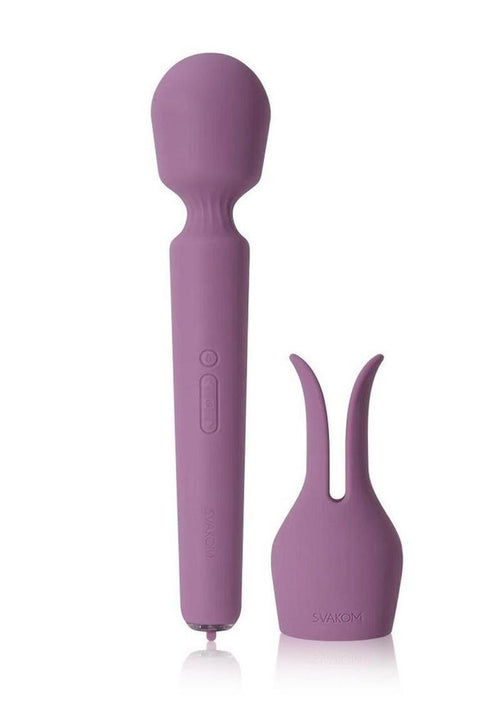 Load image 1 in gallery view. Svakom Emma Neo 2 Rechargeable Silicone Heated Vibrator with Compatible App - Lavender