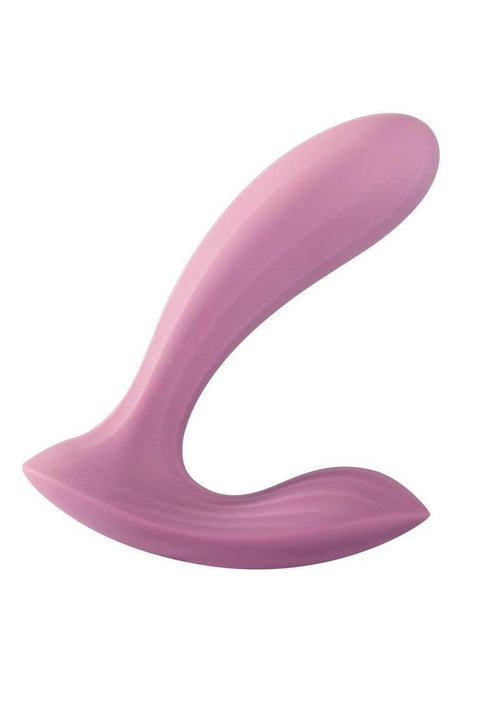 Load image 1 in gallery view. Svakom Erica Rechargeable Silicone App Compatible Dual Vibrator with Clitoral Stimulator and Remote Svakom