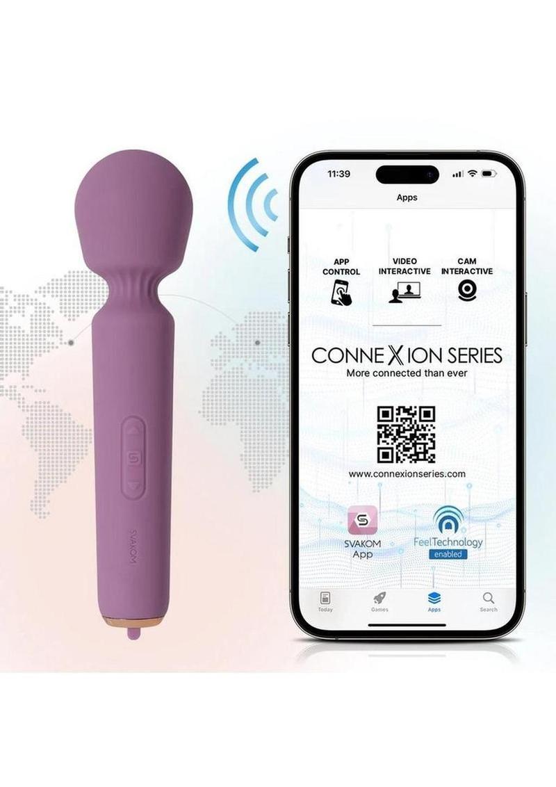 Svakom Mini Emma Neo Rechargeable Silicone Vibrator with Compatible App Svakom