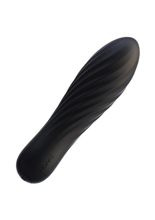 Load image 1 in gallery view. Svakom Tulip Rechargeable Silicone Bullet - Black