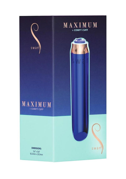 Load image 1 in gallery view. Swan Rechargeable Bullet - Blue/Rose Gold