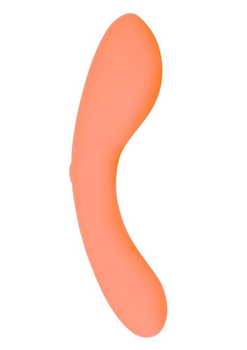 Load image 1 in gallery view. Swan Mini Swan Wand Rechargeable Silicone Glow In The Dark Massager - Glow In The Dark/Orange