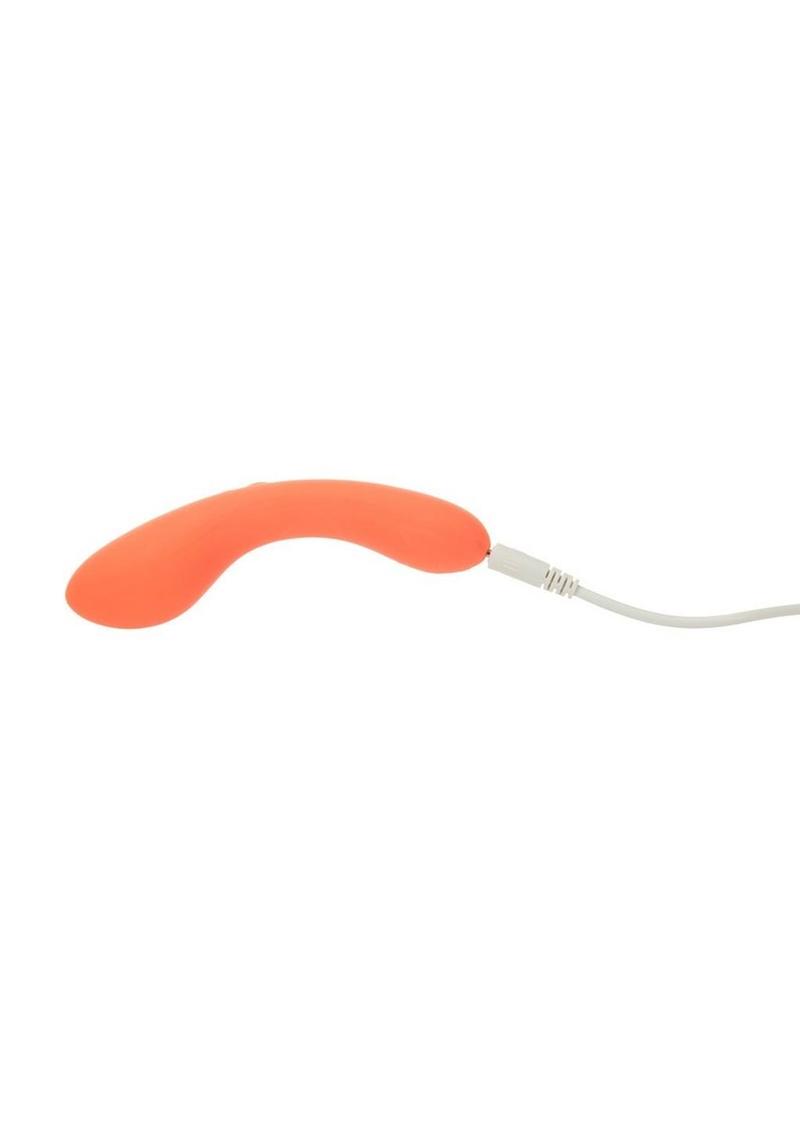 Swan Mini Swan Wand Rechargeable Silicone Glow In The Dark Massager Swan