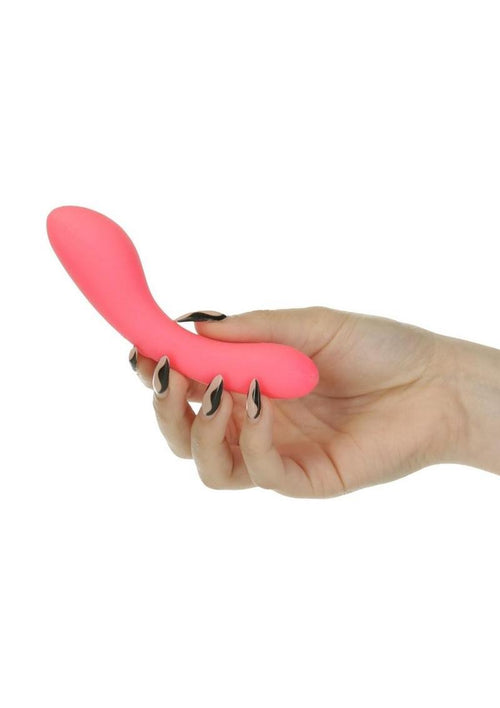 Load image 1 in gallery view. Swan Mini Swan Wand Rechargeable Silicone Glow In The Dark Massager Swan