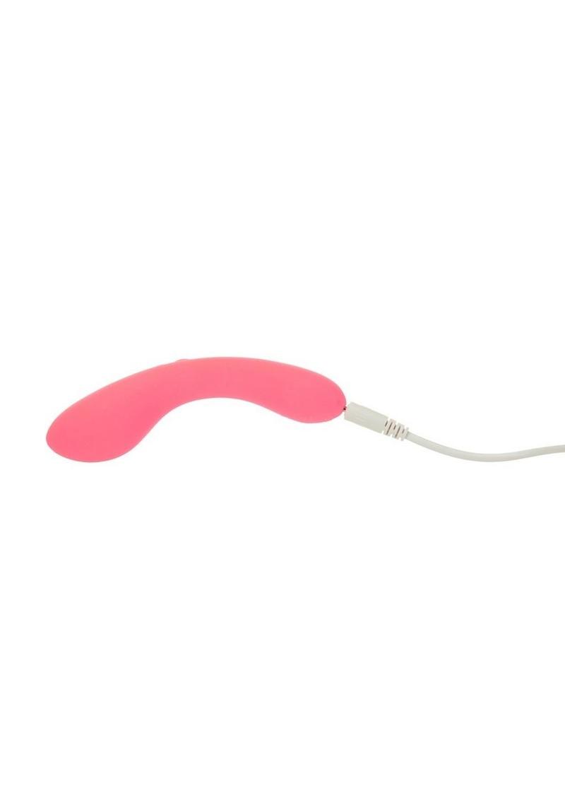 Swan Mini Swan Wand Rechargeable Silicone Glow In The Dark Massager Swan
