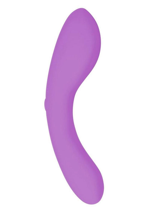 Load image 1 in gallery view. Swan Mini Swan Wand Rechargeable Silicone Glow In The Dark Massager - Glow In The Dark/Purple