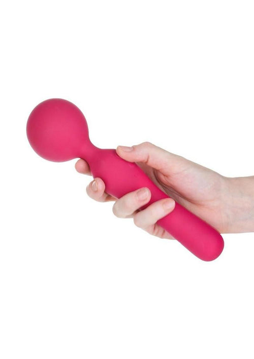 Load image 1 in gallery view. Swan The Swan Sceptre Rechargeable Silicone Dual End Wand Massager Swan
