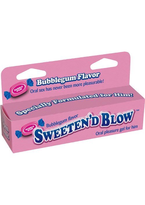 Load image 1 in gallery view. Sweeten D Blow Flavored Oral Pleasure Gel 1.5oz - Bubblegum