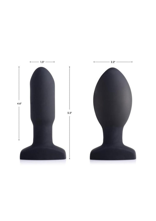 Load image 1 in gallery view. Swell Inflatable Rechargeable Silicone Vibrating Missile Anal Plug SWELL