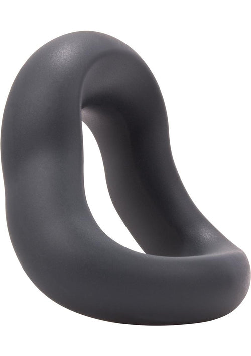 Load image 1 in gallery view. Swingo Curve Silicone Cock Ring - Grey