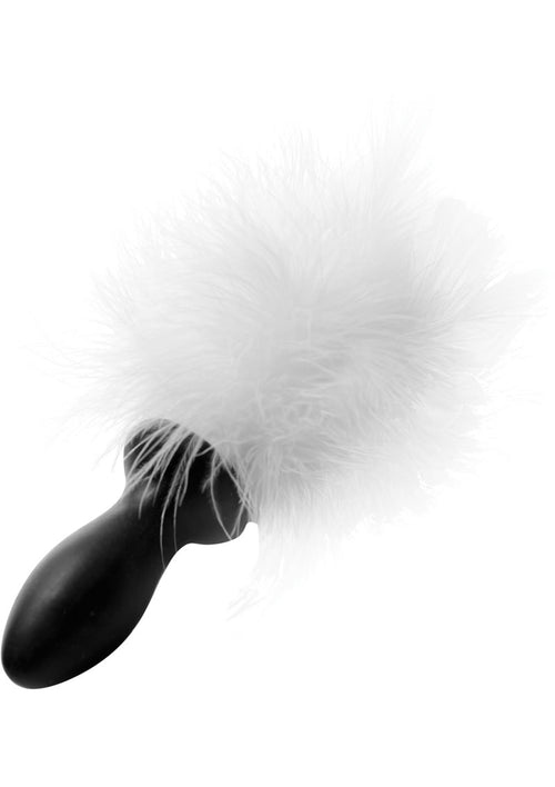 Load image 1 in gallery view. Tailz Bunny Tail Anal Plug - White