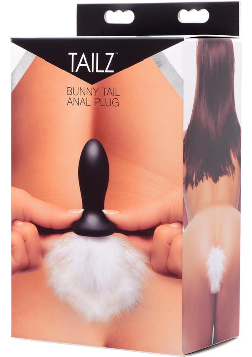 Load image 1 in gallery view. Tailz Bunny Tail Anal Plug - White