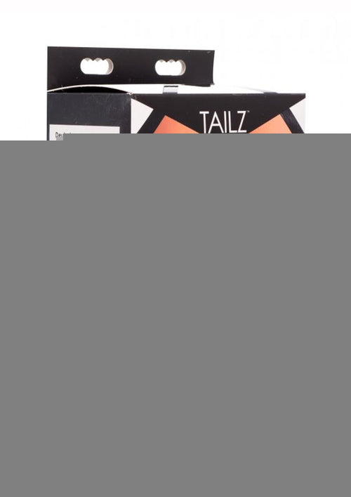 Load image 1 in gallery view. Tailz Onyx Bunny Tail Anal Plug - Black/Metal