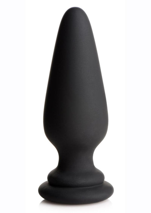 Load image 1 in gallery view. Tailz Snap-On Silicone Anal Plug - Black/Pink - Large