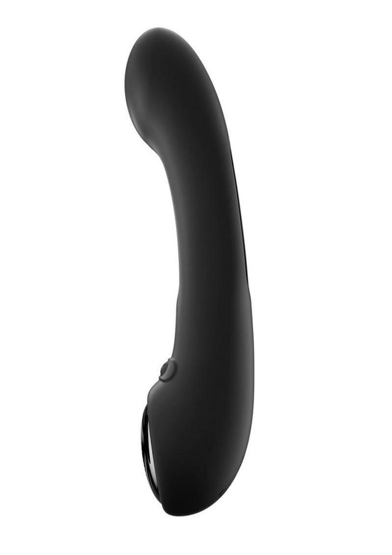 Tempo Pressure Sensing App Controlled Kinky Finger Tapping Rechargeable Silicone G-Spot Vibrator Honey Play Box