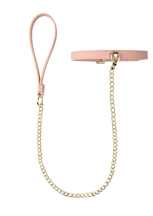 Load image 1 in gallery view. Temptasia Ardor Collar and Leash - Pink