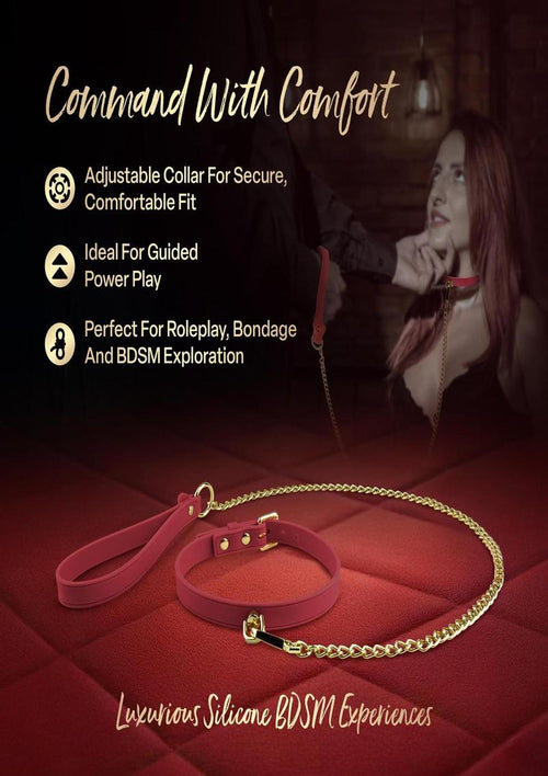 Load image 1 in gallery view. Temptasia Ardor Collar and Leash Temptasia