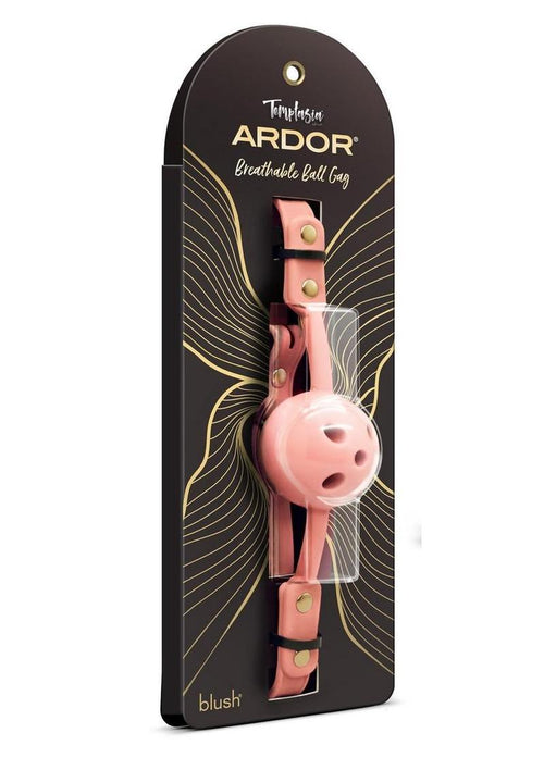 Load image 1 in gallery view. Temptasia Ardor Silicone Ball Gag - Pink