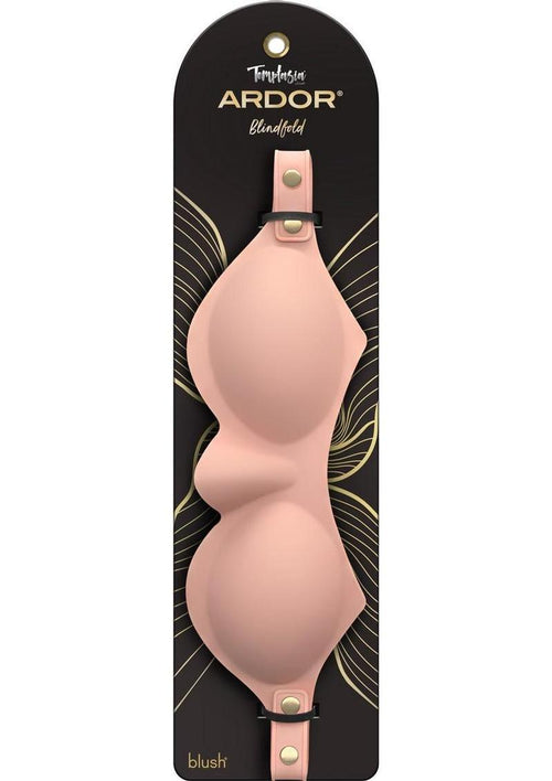 Load image 1 in gallery view. Temptasia Ardor Silicone Blindfold - Pink