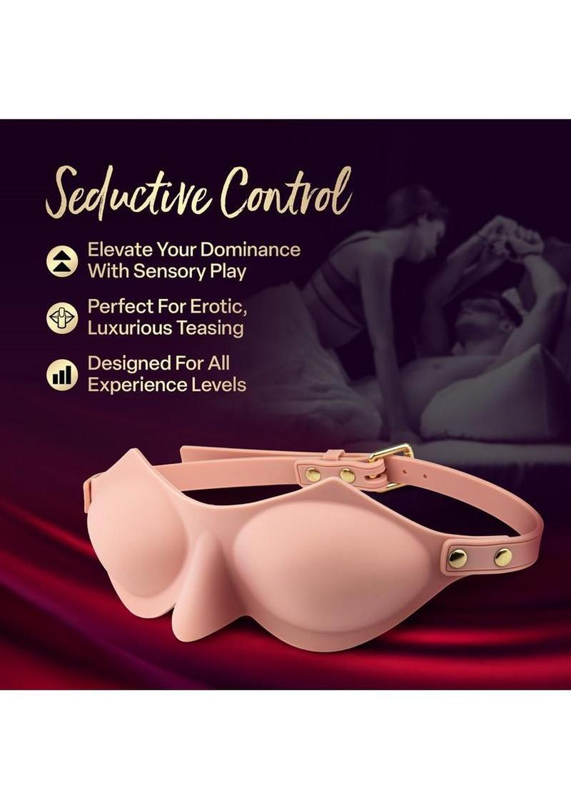 Temptasia Ardor Silicone Blindfold Blush