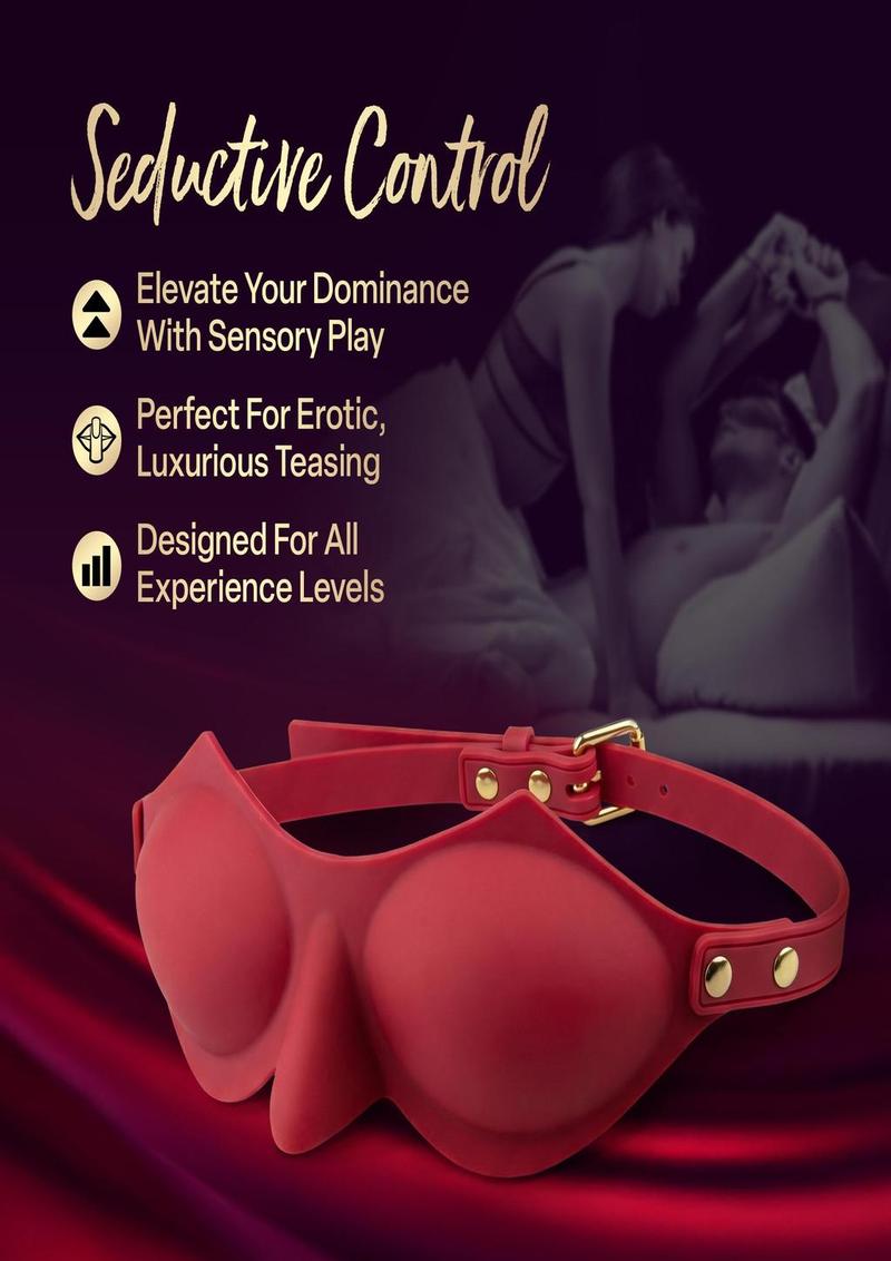 Temptasia Ardor Silicone Blindfold Blush