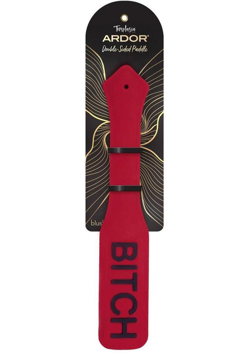 Load image 1 in gallery view. Temptasia Ardor Silicone Paddle - Red