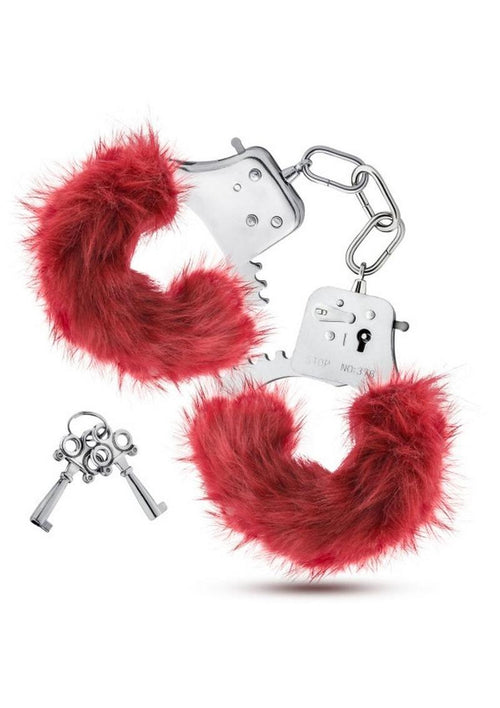 Load image 1 in gallery view. Temptasia Plush Fur Cuffs Temptasia