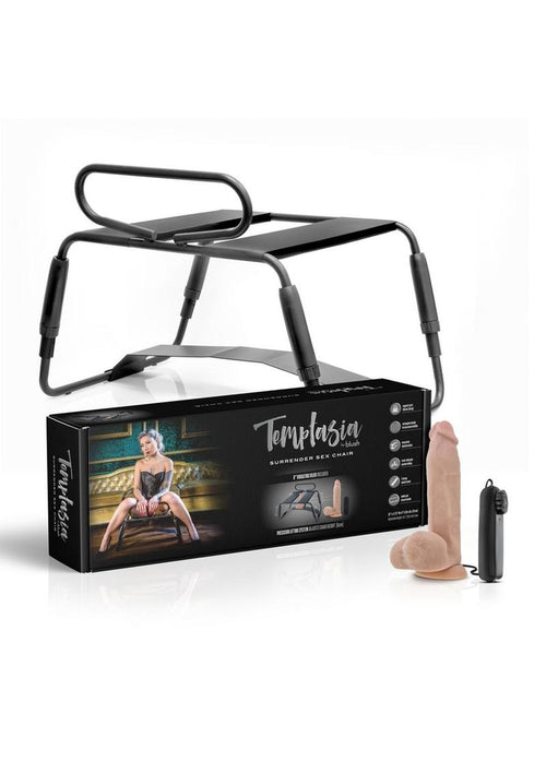 Load image 1 in gallery view. Temptasia Surrender Sex Chair - Black