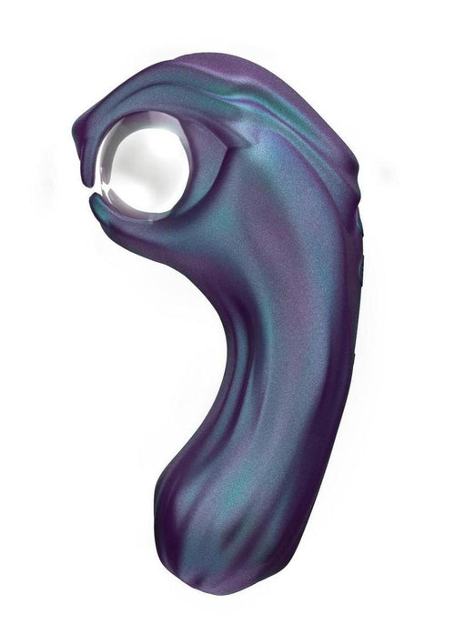 Load image 1 in gallery view. Temptasia Viper Rechargeable Dual End Vibrator - Dark Millenia - Purple
