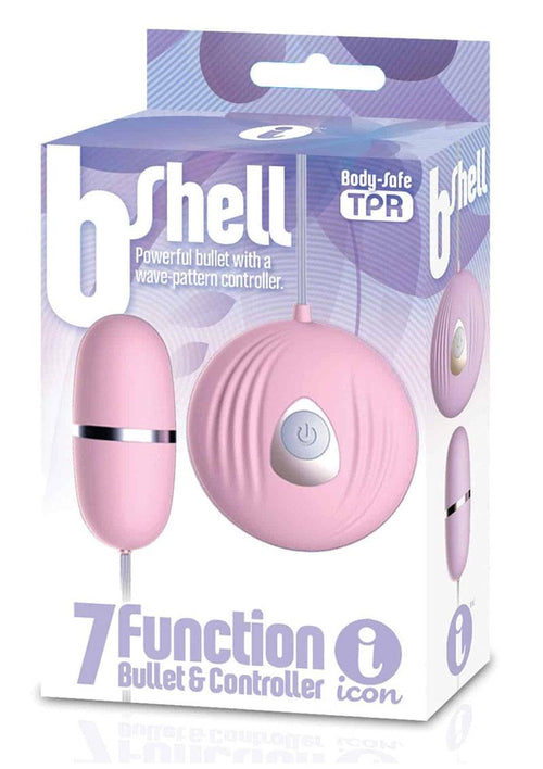 Load image 1 in gallery view. The 9's - B-Shell Bullet and Controller - Pink