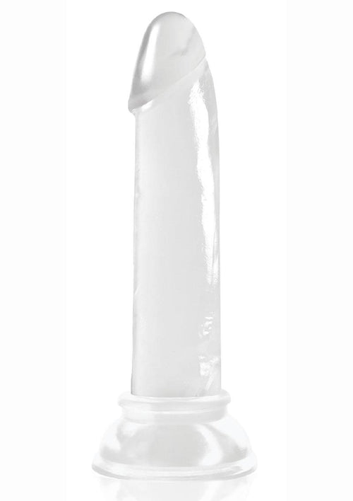 Load image 1 in gallery view. The 9's - Diclets Jelly Dildo - Clear - 7in