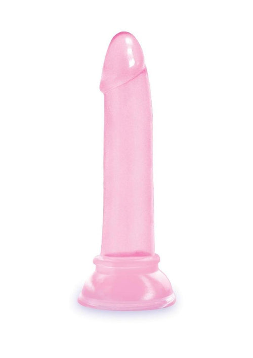 Load image 1 in gallery view. The 9's - Diclets Jelly Dildo - Pink - 7in