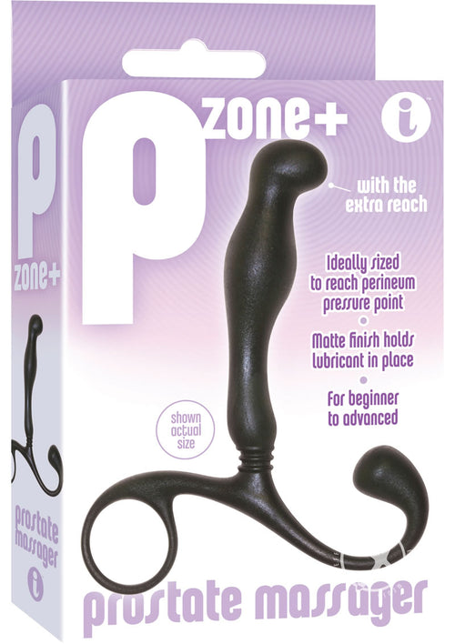 Load image 1 in gallery view. The 9's - P Zone+ Prostate Massager - Black